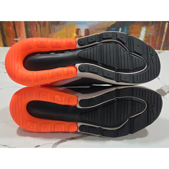 Nike Air Max 270 Total Orange Desert Sand Size 10 Men\'s Running AH8050-024 New main image 4